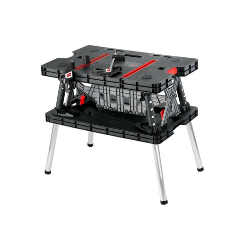 Keter Folding Work Table with Clamps