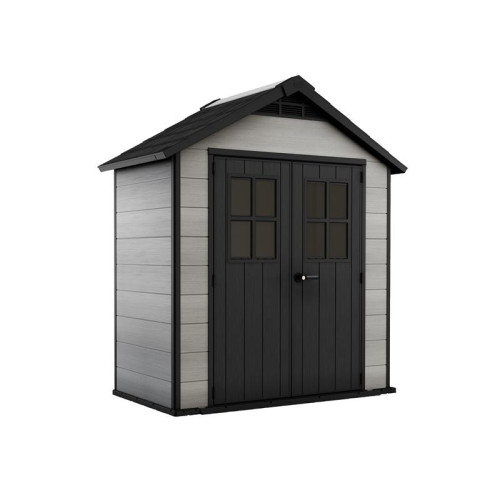 Keter Oakland Shed Grey 7.5 x 4ft
