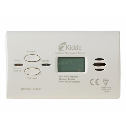 Carbon Monoxide Alarm Digital 10 Year