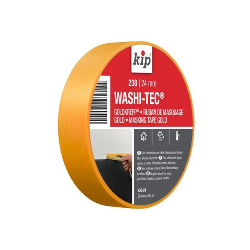 Kip 238 Premium WASHI-TECÂ® Masking Tape 24mm x 50m