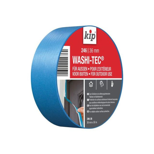 Kip 246 Premium Outdoor WASHI-TECÂ® Masking Tape 36mm x 50m