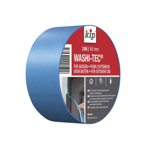 Kip 246 Premium Outdoor WASHI-TECÂ® Masking Tape 48mm x 50m
