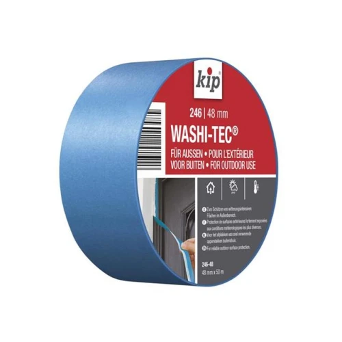Kip 246 Premium Outdoor WASHI-TEC&Acirc;&reg; Masking Tape 48mm x 50m