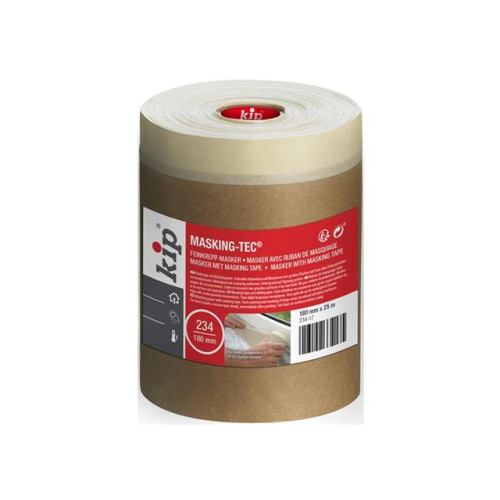 Kip 234 Paper Masker Tape 180mm x 25m