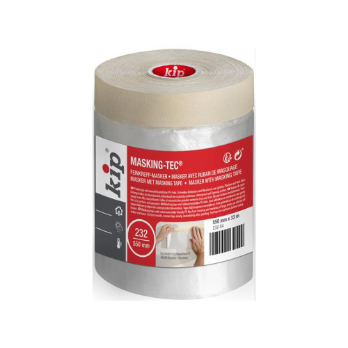 KIP 232 Plastic Masker Tape 0.55 x 33m
