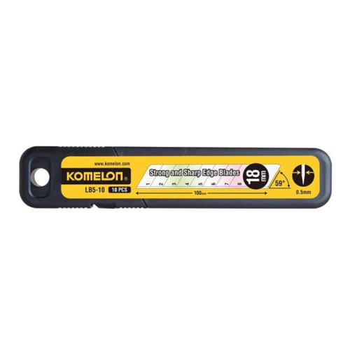 Komelon Snap-Off Blades 18mm (Pack 10)