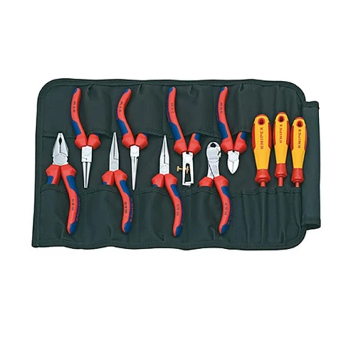 Knipex Pliers & Screwdriver Set in Toolbag 11 Piece