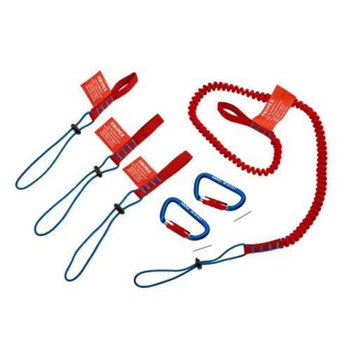 Knipex 00 50 04 T BK Tethering System Set, 6 Piece