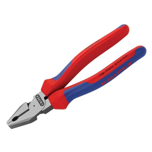 Knipex High Leverage Combination Pliers Multi Component Grip 180mm