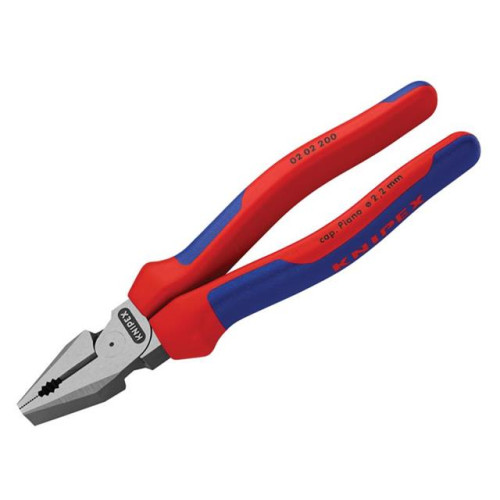 Knipex High Leverage Combination Pliers Multi Component Grip 200mm
