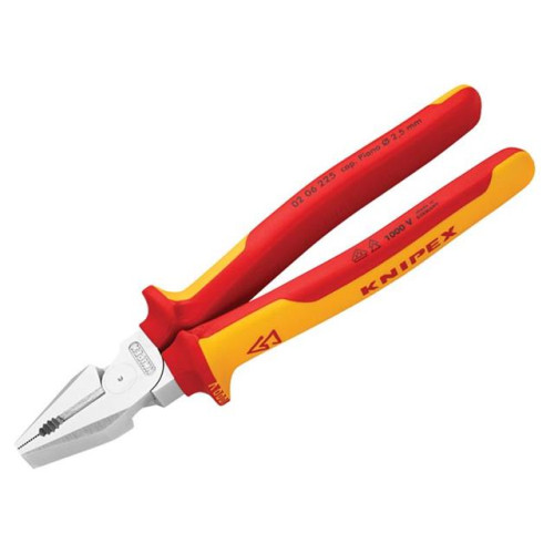 Knipex High Leverage Combination Pliers VDE Certified Grip 225mm