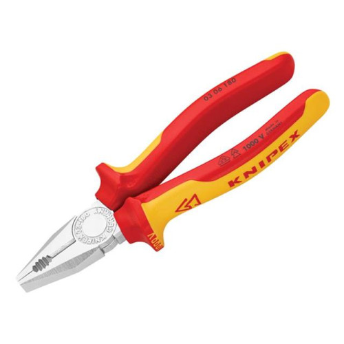 Knipex Combination Pliers VDE Certified Grip 180mm
