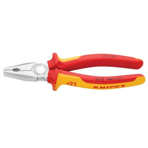 Knipex Combination Pliers VDE Certified Grip 200mm