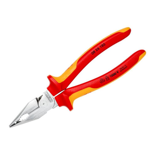 Knipex 08 26 185 VDE Needle-Nose Combination Pliers 185mm