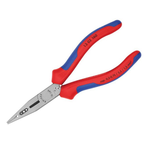 Knipex 4 in 1 Electricians Pliers Multi Component Grip 160mm (6 1/4in)