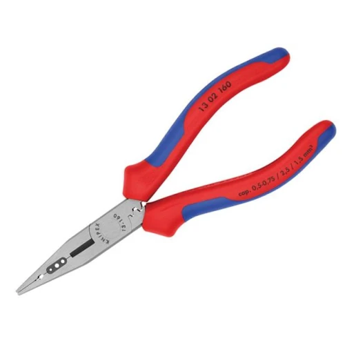 Knipex 4 in 1 Electricians Pliers Multi Component Grip 160mm (6 1/4in)