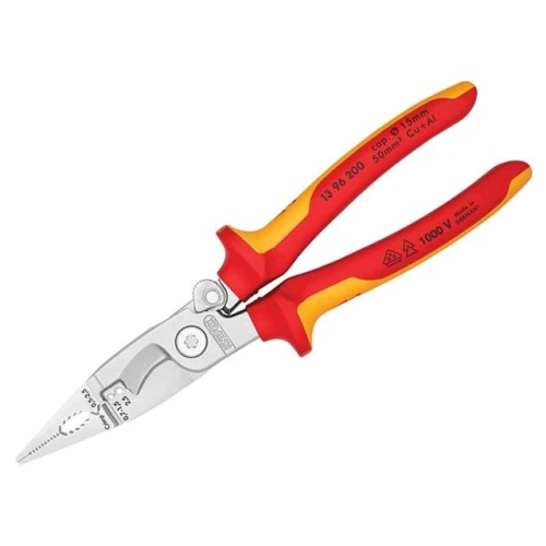 Knipex Electrical Installation Pliers VDE Certified Sprung