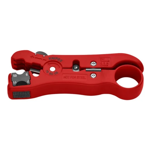 Knipex 16 60 06 Wire Stripping Tool for Coax and Data Cable