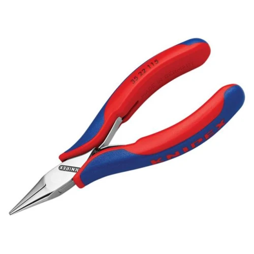 Knipex Electronics Half Round Jaw Pliers Multi Component Grip 115mm