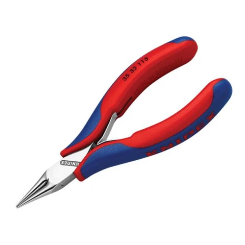 Knipex Electronics Round Jaw Pliers Multi Component Grip 115mm