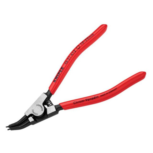 Knipex Circlip Pliers External 45Â° Bent Tip 10-25mm A12