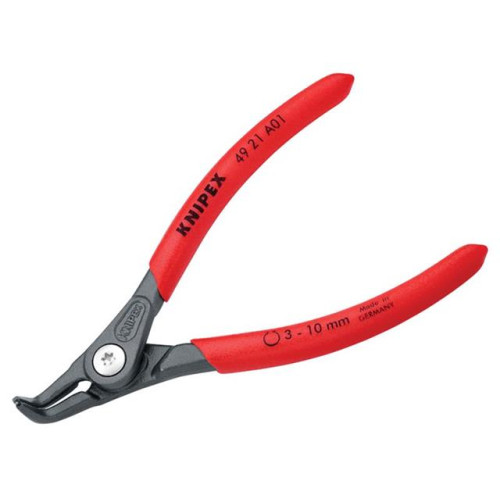 Knipex Precision Circlip Pliers External 90Â° Bent Tip 3mm - 10mm A01