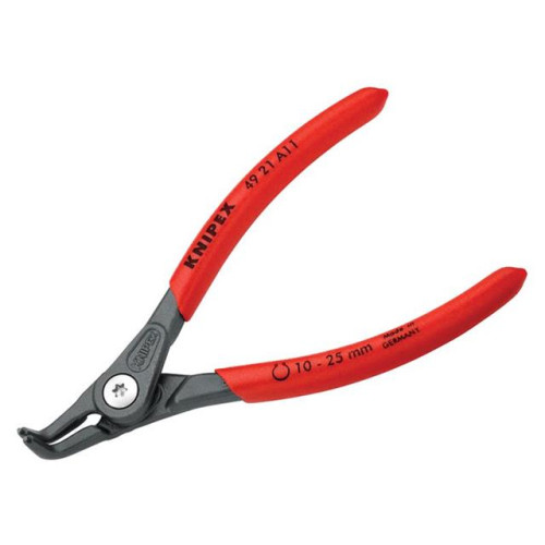 Knipex Precision Circlip Pliers External 90Â° Bent Tip 10mm - 25mm A11