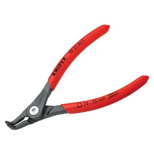 Knipex Precision Circlip Pliers External 90&Acirc;&deg; Bent Tip 10mm - 25mm A11