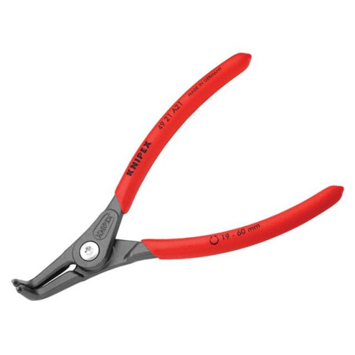 Knipex Precision Circlip Pliers External 90Â° Bent Tip 19mm - 60mm A21