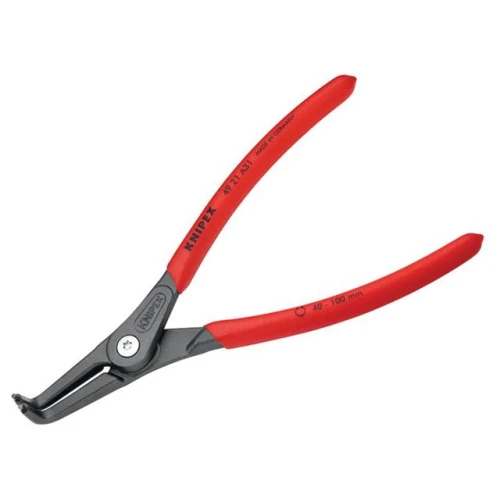 Knipex Precision Circlip Pliers External 90&Acirc;&deg; Bent Tip 40mm - 100mm A31