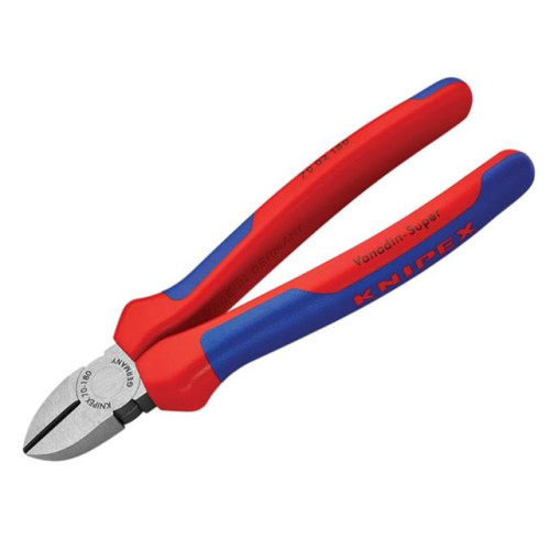 Knipex Diagonal Cutters Comfort Multi Component Grip 180mm