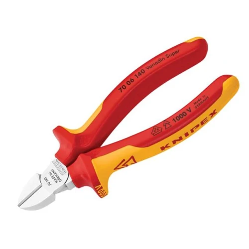 Knipex Diagonal Cutting Pliers VDE Certified Grip 140mm