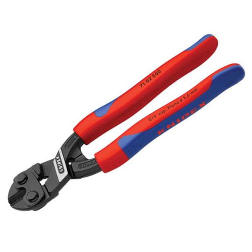 Knipex Cobolt ® Compact Bolt Cutter Multi Component Grip 200mm (8in)