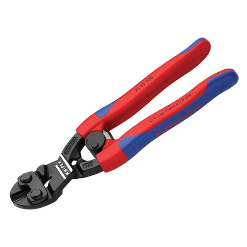Knipex Cobolt&Acirc;&reg; Compact Bolt Cutter 20&Acirc;&deg; Head Multi Component Grip 200mm (8in)