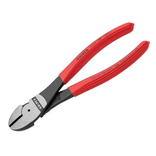 Knipex High Leverage Diagonal Cutters PVC Grip 180mm