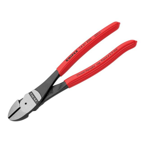 Knipex High Leverage Diagonal Cutters PVC Grip 200mm
