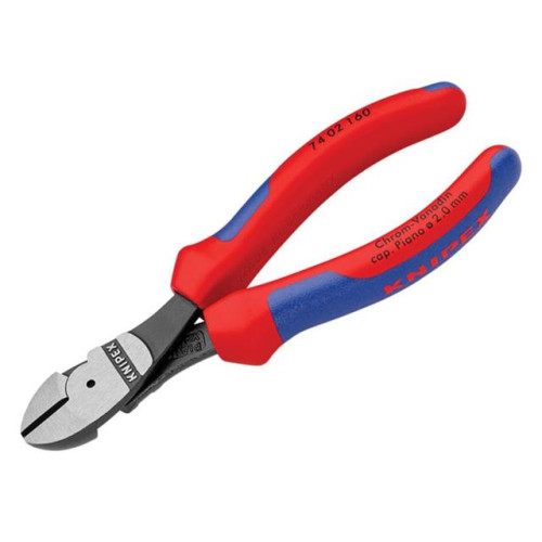 Knipex High Leverage Diagonal Cutters Multi Component Grip 160mm