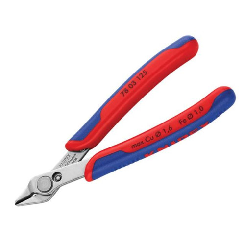 Knipex Electronic Super KnipsÂ® Multi Component Grip 125mm