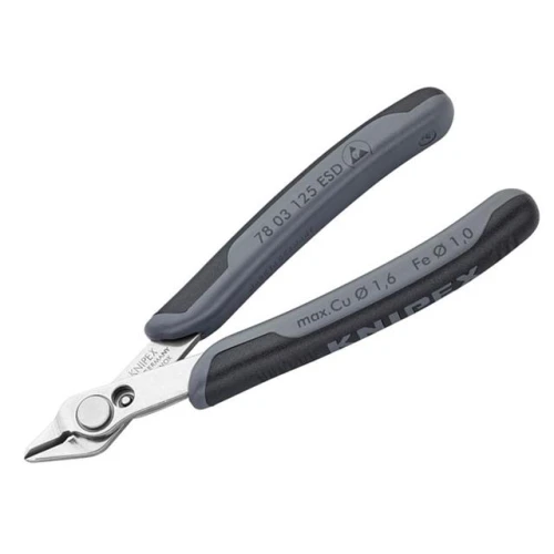 Knipex ESD Electronic Super Knips&Acirc;&reg; - Flat 125mm