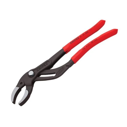Knipex Plastic Pipe Gripping Pliers Black 80mm Capacity 250mm