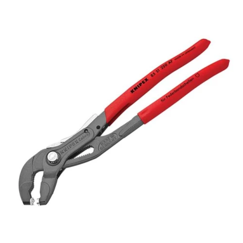 Knipex Spring Hose Clamp Pliers with Locking Device 70mm Capacity 250mm