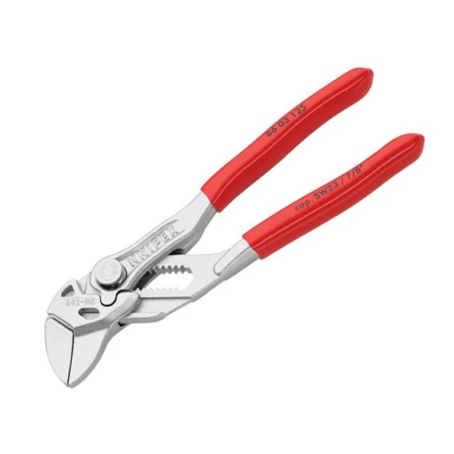 Knipex Mini Pliers Wrench PVC Grips 125mm