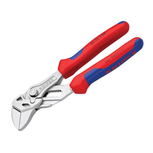 Knipex Pliers Wrench Multi Component Grip 27mm Capacity 150mm