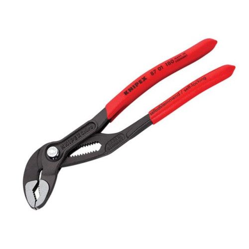 Knipex CobraÂ®Waterpump Pliers PVC Grip 36mm Capacity 180mm