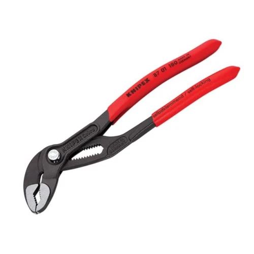 Knipex Cobra&Acirc;&reg;Waterpump Pliers PVC Grip 36mm Capacity 180mm