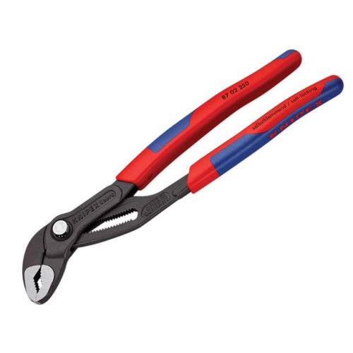 Knipex Cobra®Waterpump Pliers Multi Component Grip 46mm Capacity 250mm
