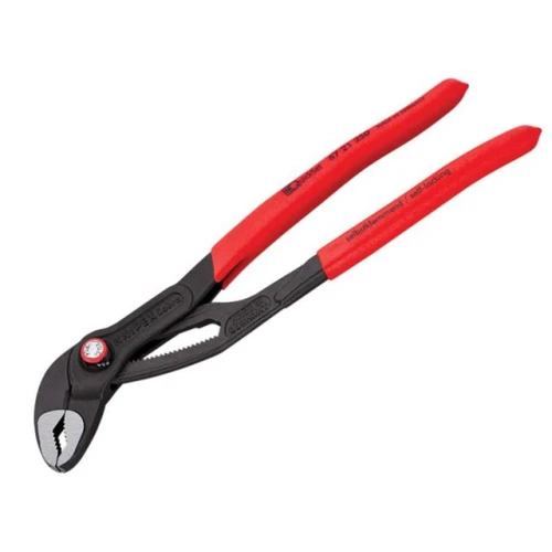 Knipex Cobra&Acirc;&reg; Quickset Waterpump Pliers PVC Grips 50mm Capacity 250mm