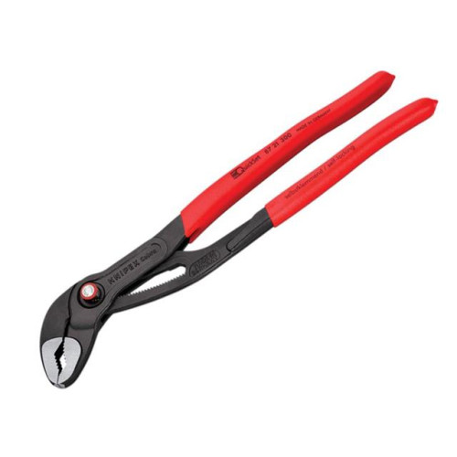 Knipex CobraÂ® Quickset Waterpump Pliers PVC Grips 70mm Capacity 300mm