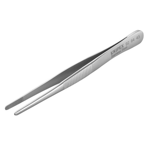 Knipex 92 64 43 Stainless Steel Universal Blunt Nose Tweezers 120mm