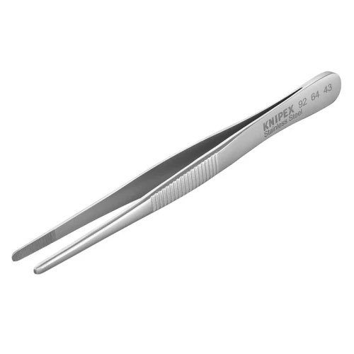 Knipex 92 64 43 Stainless Steel Universal Blunt Nose Tweezers 120mm